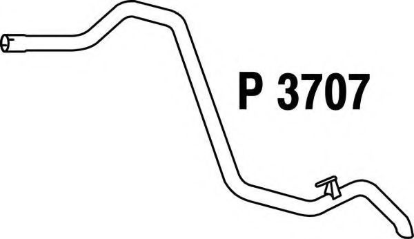 P3707 FENNO Exhaust System Exhaust Pipe