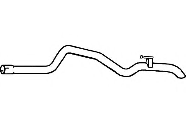 P3727 FENNO Exhaust System Exhaust Pipe