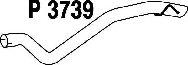 P3739 fenno Exhaust System Exhaust Pipe