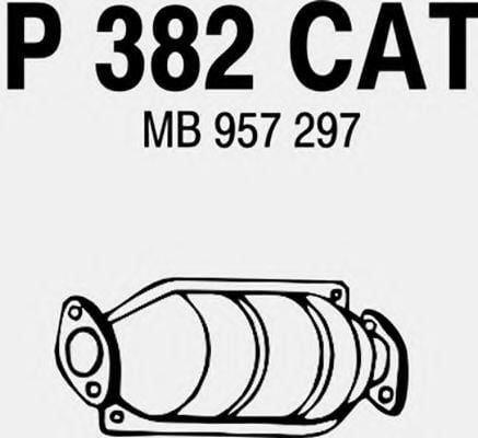 P382CAT FENNO Exhaust System Catalytic Converter