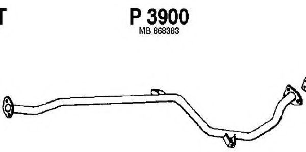 P3900 FENNO Exhaust System Exhaust Pipe
