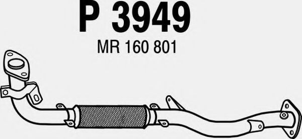 P3949 FENNO Exhaust Pipe