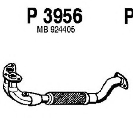 P3956 FENNO Exhaust Pipe