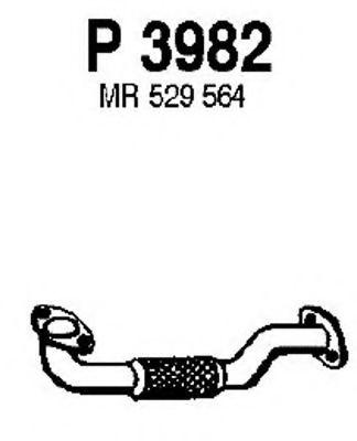P3982 FENNO Exhaust Pipe