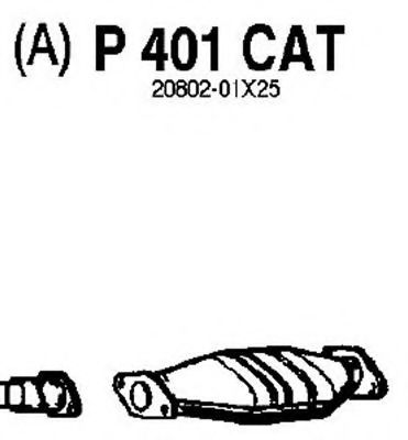 P401CAT FENNO Catalytic Converter