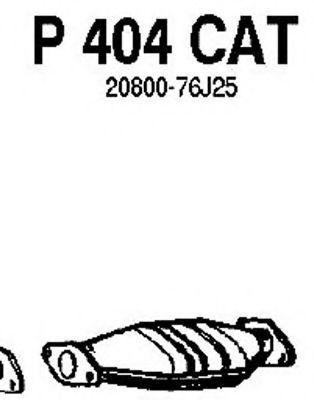 P404CAT FENNO Catalytic Converter