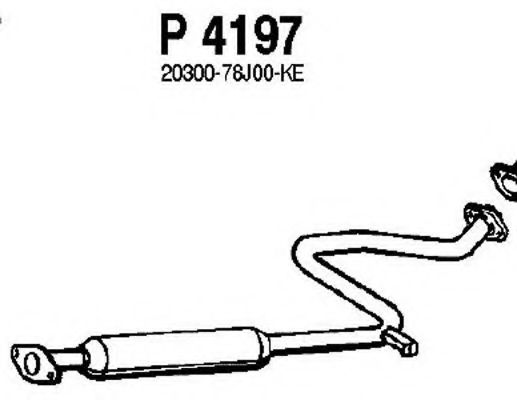 P4197 FENNO Exhaust Pipe