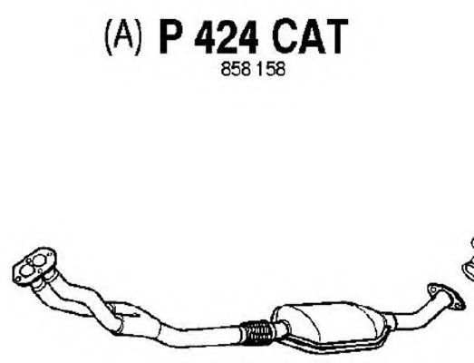P424CAT FENNO Catalytic Converter