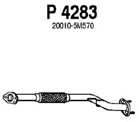 P4283 FENNO Exhaust System Exhaust Pipe
