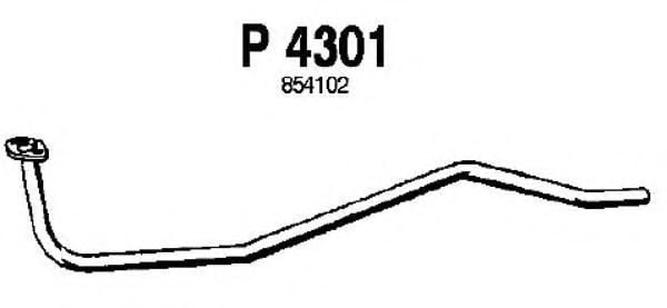 P4301 FENNO Exhaust Pipe