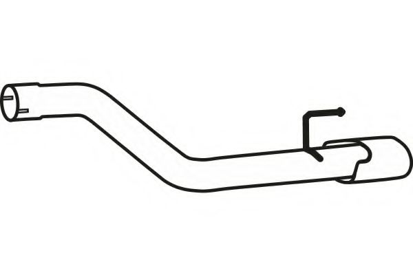 P43029 FENNO Exhaust System Exhaust Pipe