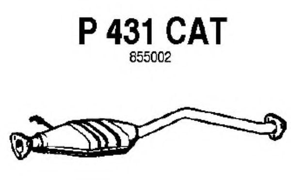 P431CAT FENNO Exhaust System Catalytic Converter