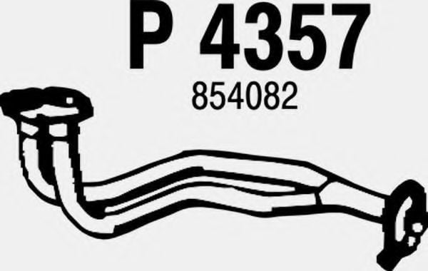 P4357 FENNO Exhaust Pipe