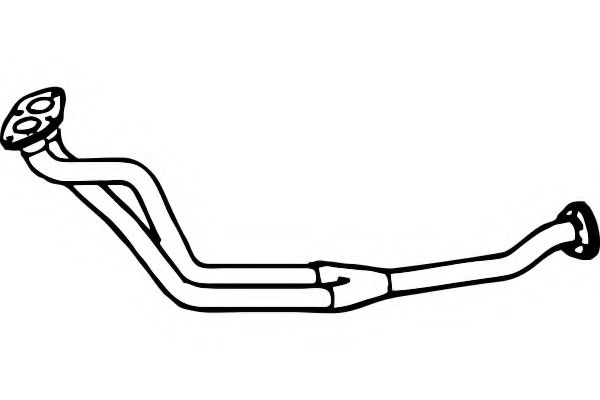 P4428 FENNO Exhaust System Exhaust Pipe