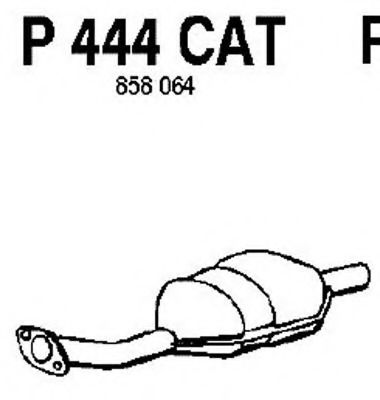 P444CAT FENNO Exhaust System Catalytic Converter