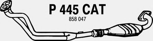 P445CAT FENNO Catalytic Converter