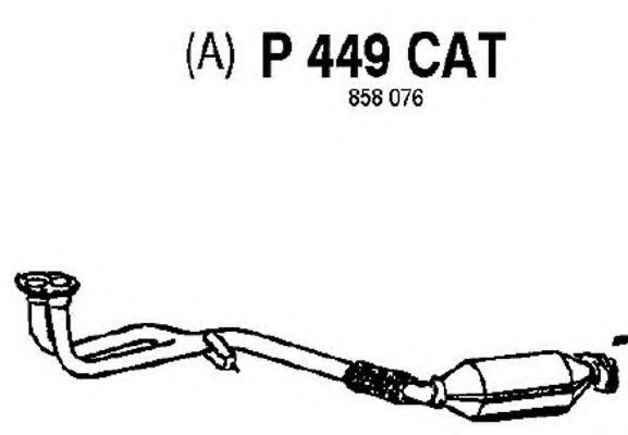 P449CAT FENNO Catalytic Converter