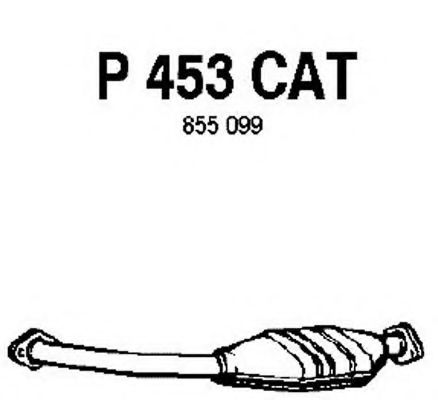 P453CAT FENNO Catalytic Converter