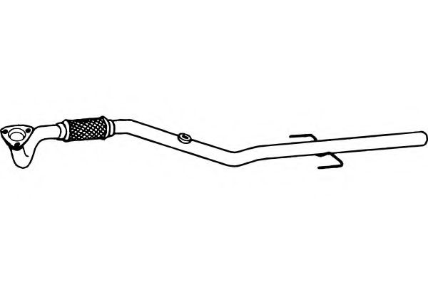 P4551 FENNO Exhaust System Exhaust Pipe