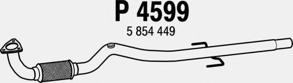 P4599 FENNO Exhaust System Exhaust Pipe