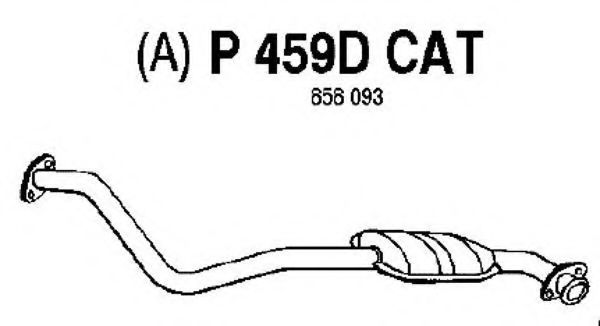 P459DCAT FENNO Exhaust System Catalytic Converter