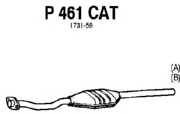 P461CAT FENNO Catalytic Converter