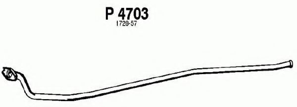 P4703 FENNO Exhaust System Exhaust Pipe