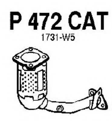 P472CAT FENNO Manifold Catalytic Converter