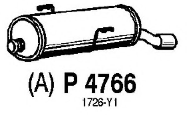 P4766 FENNO Fuel filter