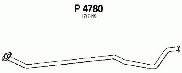 P4780 FENNO Exhaust System Exhaust Pipe