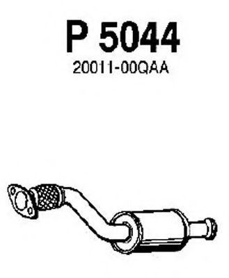 P5044 FENNO Exhaust System Front Silencer