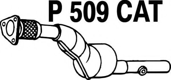P509CAT FENNO Exhaust System Catalytic Converter