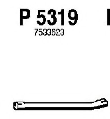 P5319 FENNO Exhaust System Exhaust Pipe