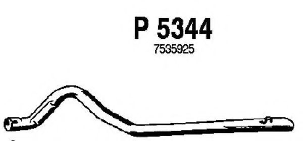 P5344 FENNO Exhaust System Exhaust Pipe