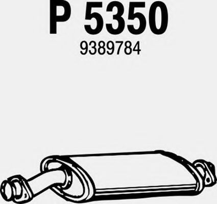 P5350 FENNO Vorschalldämpfer