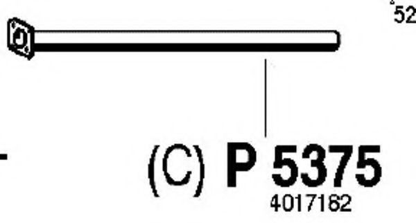 P5375 FENNO Труба выхлопного газа