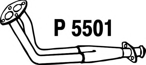 P5501 FENNO Exhaust Pipe
