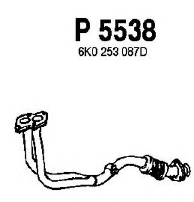 P5538 FENNO Exhaust System Exhaust Pipe