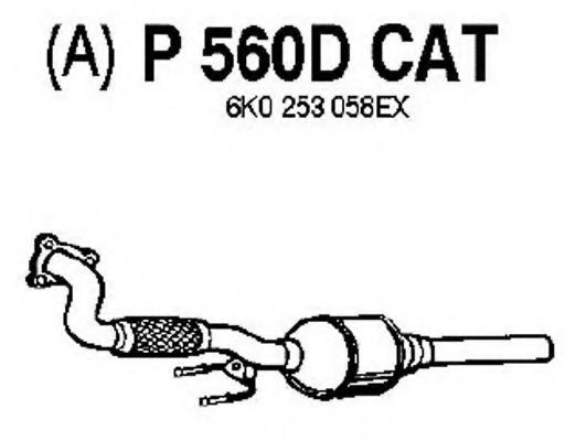 P560DCAT FENNO Catalytic Converter