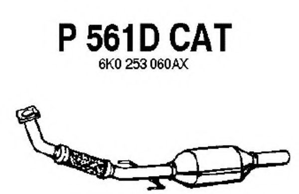 P561DCAT FENNO Catalytic Converter