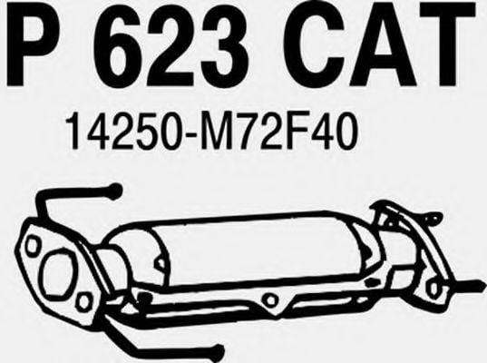 P623CAT FENNO Catalytic Converter