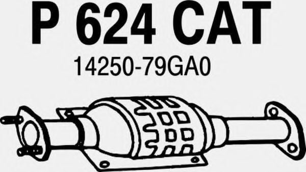 P624CAT FENNO Catalytic Converter