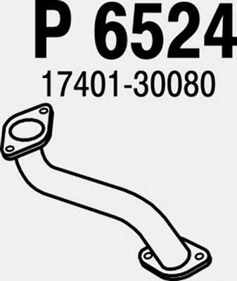 P6524 FENNO Exhaust System Exhaust Pipe