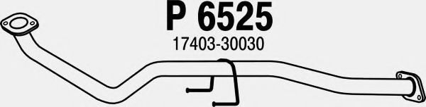 P6525 FENNO Exhaust System Exhaust Pipe