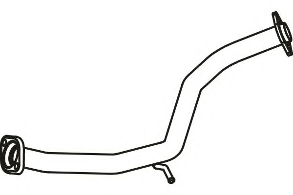 P6542 FENNO Exhaust System Exhaust Pipe
