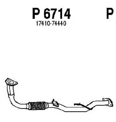 P6714 FENNO Exhaust Pipe