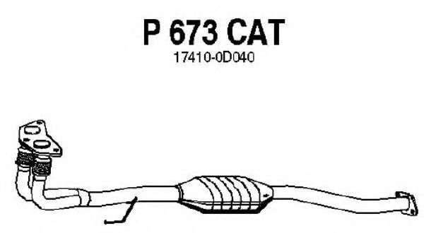 P673CAT FENNO Catalytic Converter