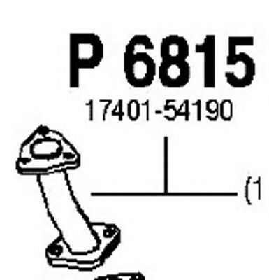 P6815 FENNO Exhaust Pipe