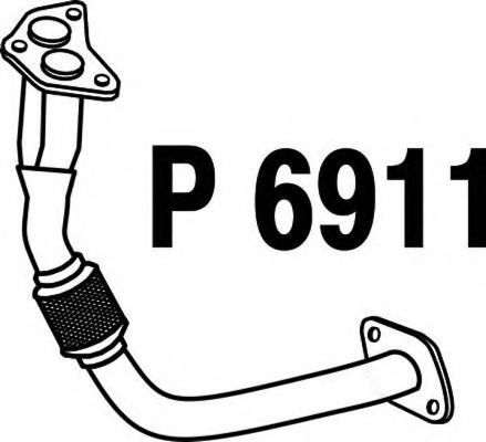 P6911 FENNO Exhaust Pipe