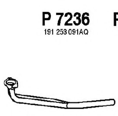 P7236 FENNO Exhaust Pipe
